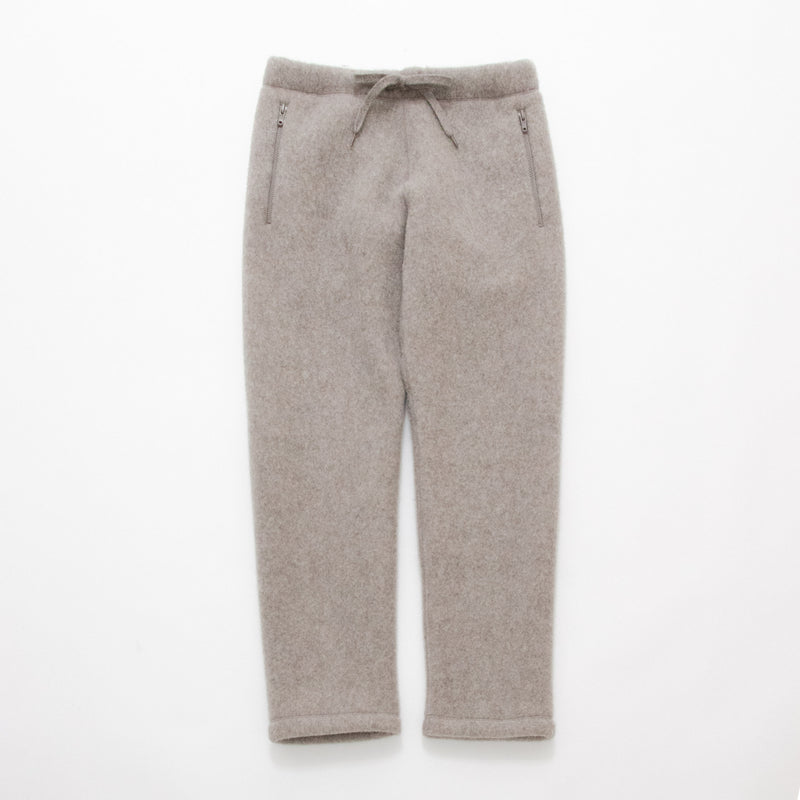Natural Wool Fleece Easy Trousers – YAECAYA