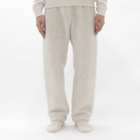 Natural Wool Fleece Easy Trousers