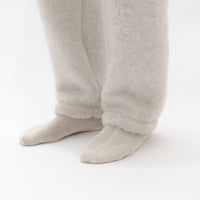 Natural Wool Fleece Easy Trousers