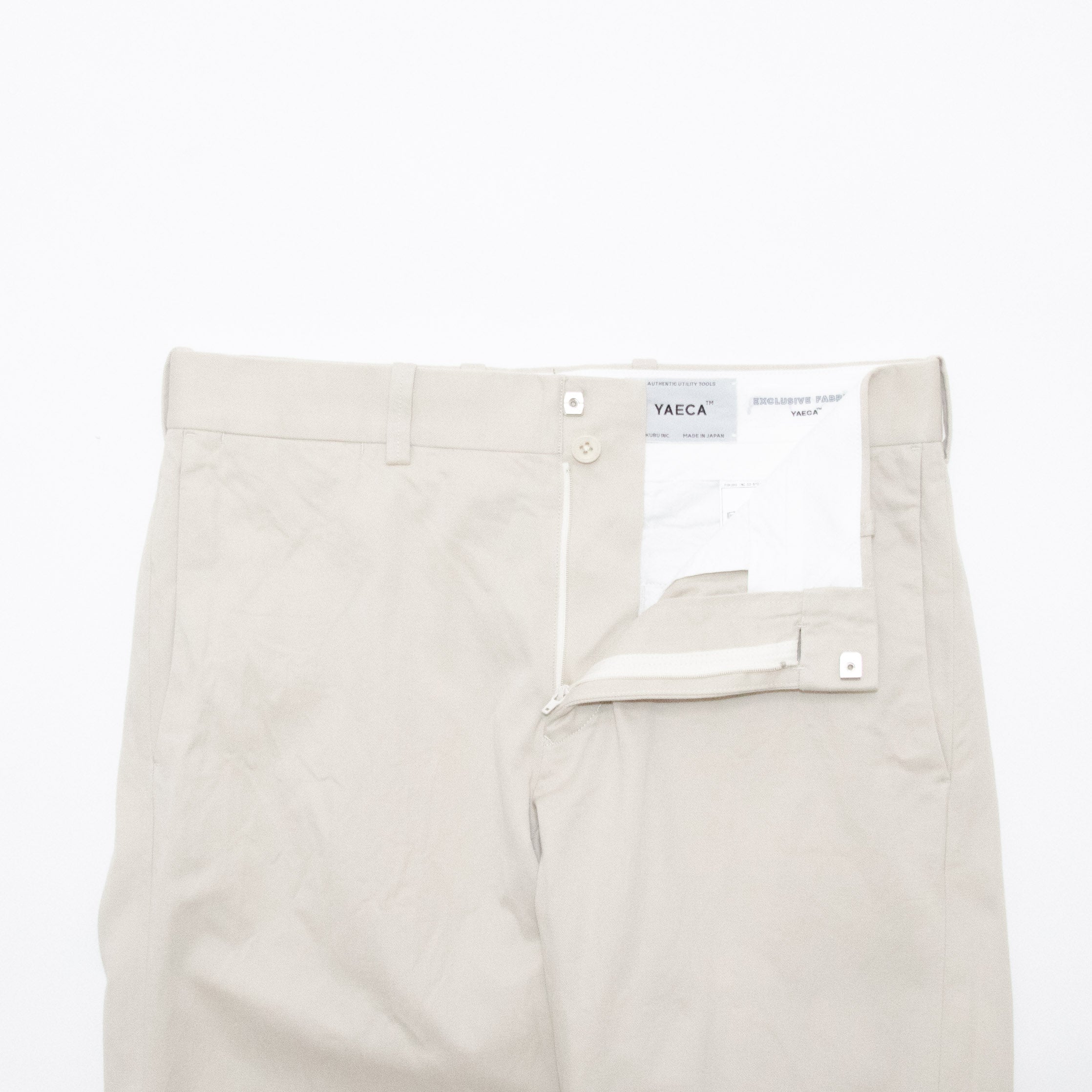 Chino Cloth Trousers Standard – YAECAYA