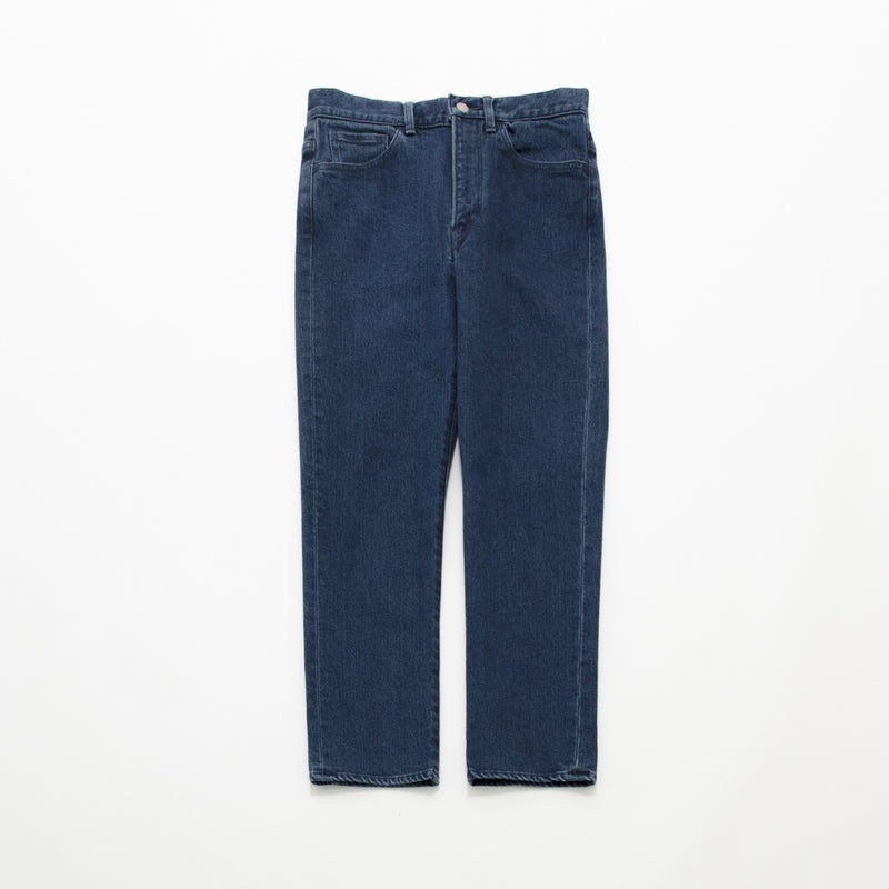 Used Blue Denim Trousers