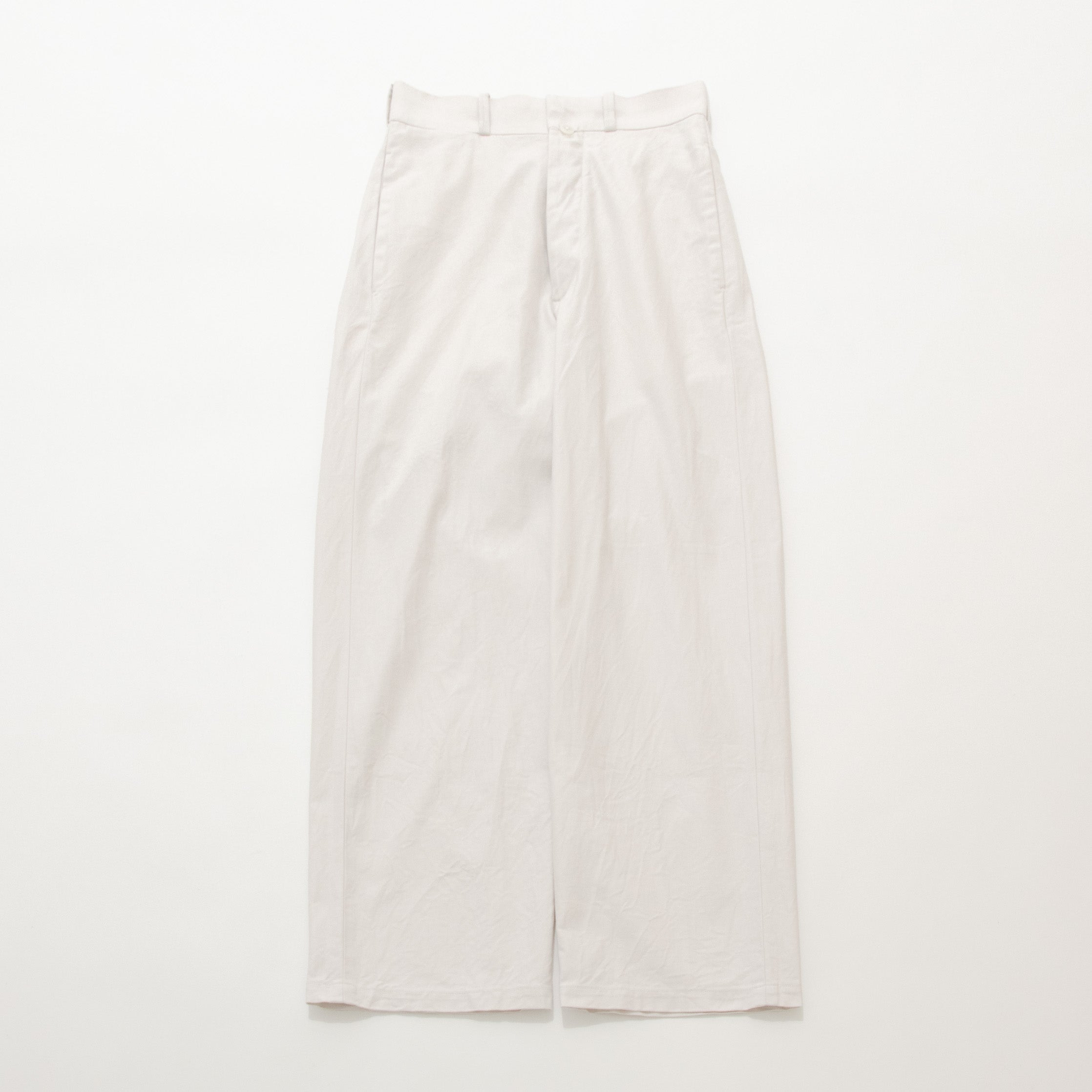 Chino Cloth Trousers Wide – YAECAYA
