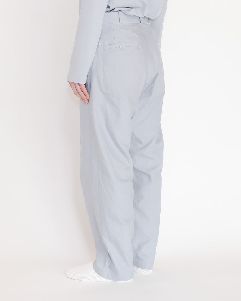 Chino Cloth Trousers Wide Tapered
