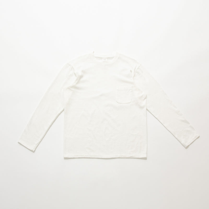 Long Sleeve Tubular T-shirts With Pocket