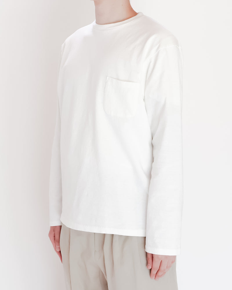 Long Sleeve Tubular T-shirts With Pocket