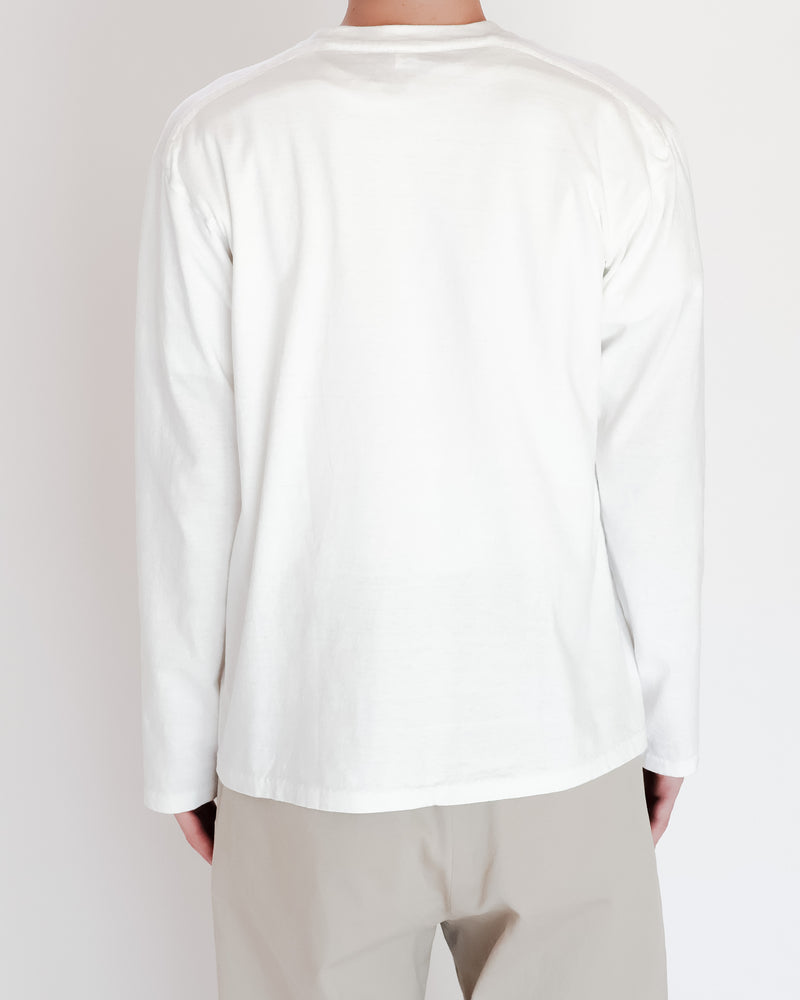 Long Sleeve Tubular T-shirts With Pocket