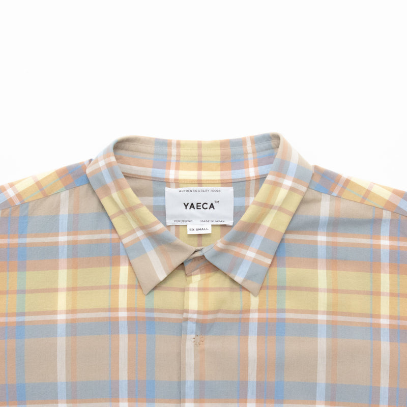 Madras Check Comfort Shirt Wide
