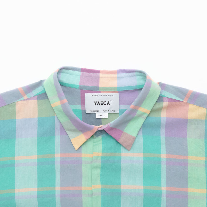 Madras Check Comfort Shirt Wide