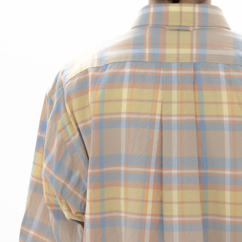 Madras Check Comfort Shirt Wide