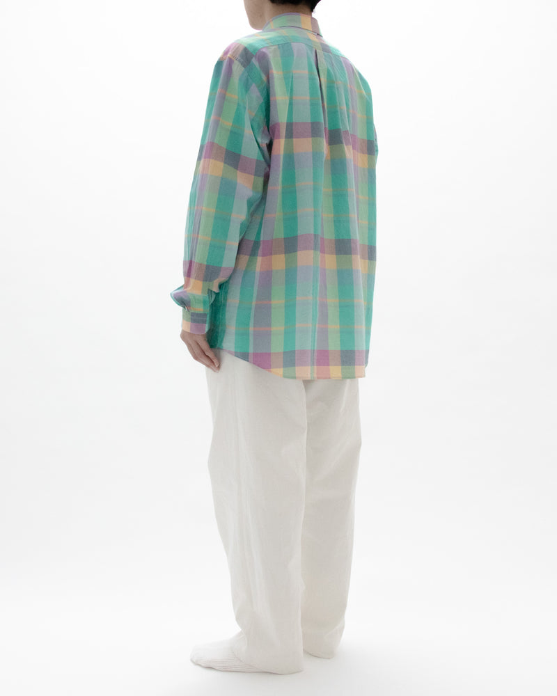Madras Check Comfort Shirt Wide