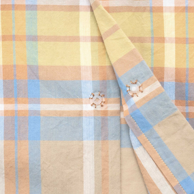 Madras Check Comfort Shirt Wide