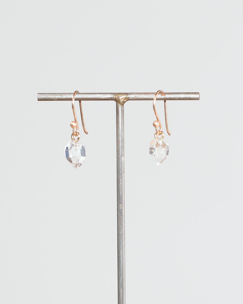 Earrings Herkimer Diamond