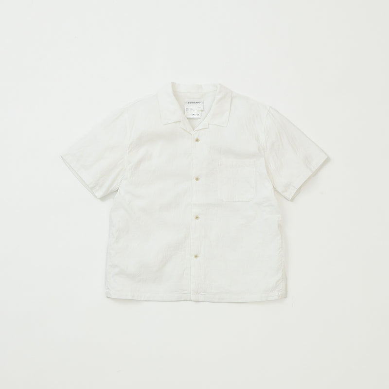 Khadi Pajama Shirt Short Sleeve