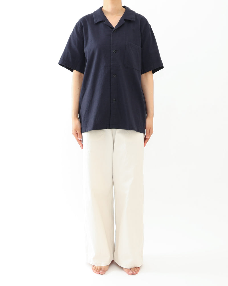 Khadi Pajama Shirt Short Sleeve