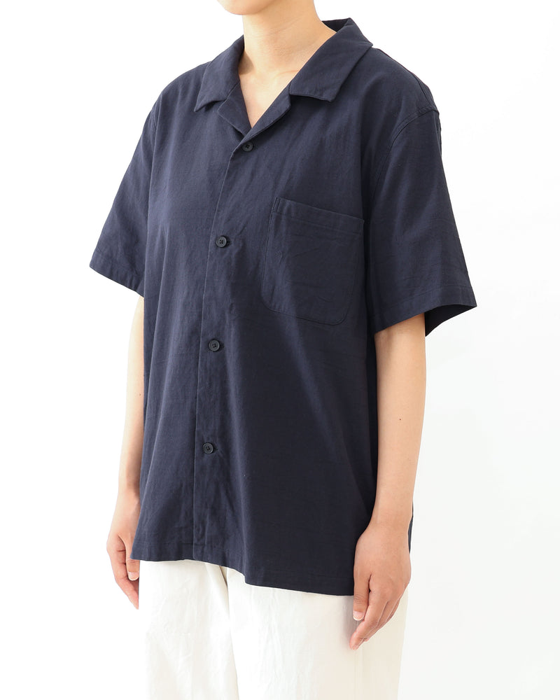 Khadi Pajama Shirt Short Sleeve