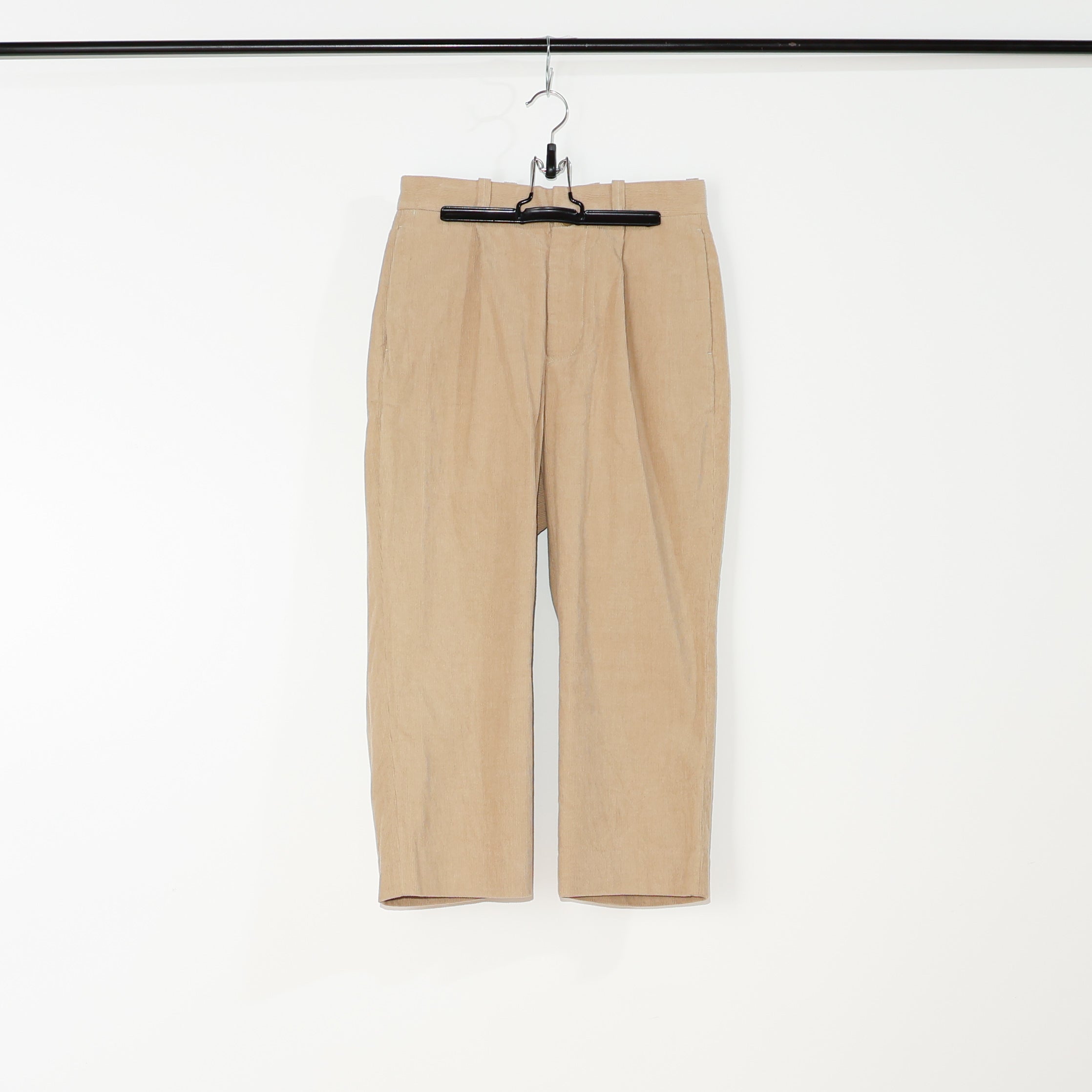 Rie、DUVETICA&COACH 2点おまとめ 蔵出し Corduroy Trousers Tuck Straight – YAECAYA