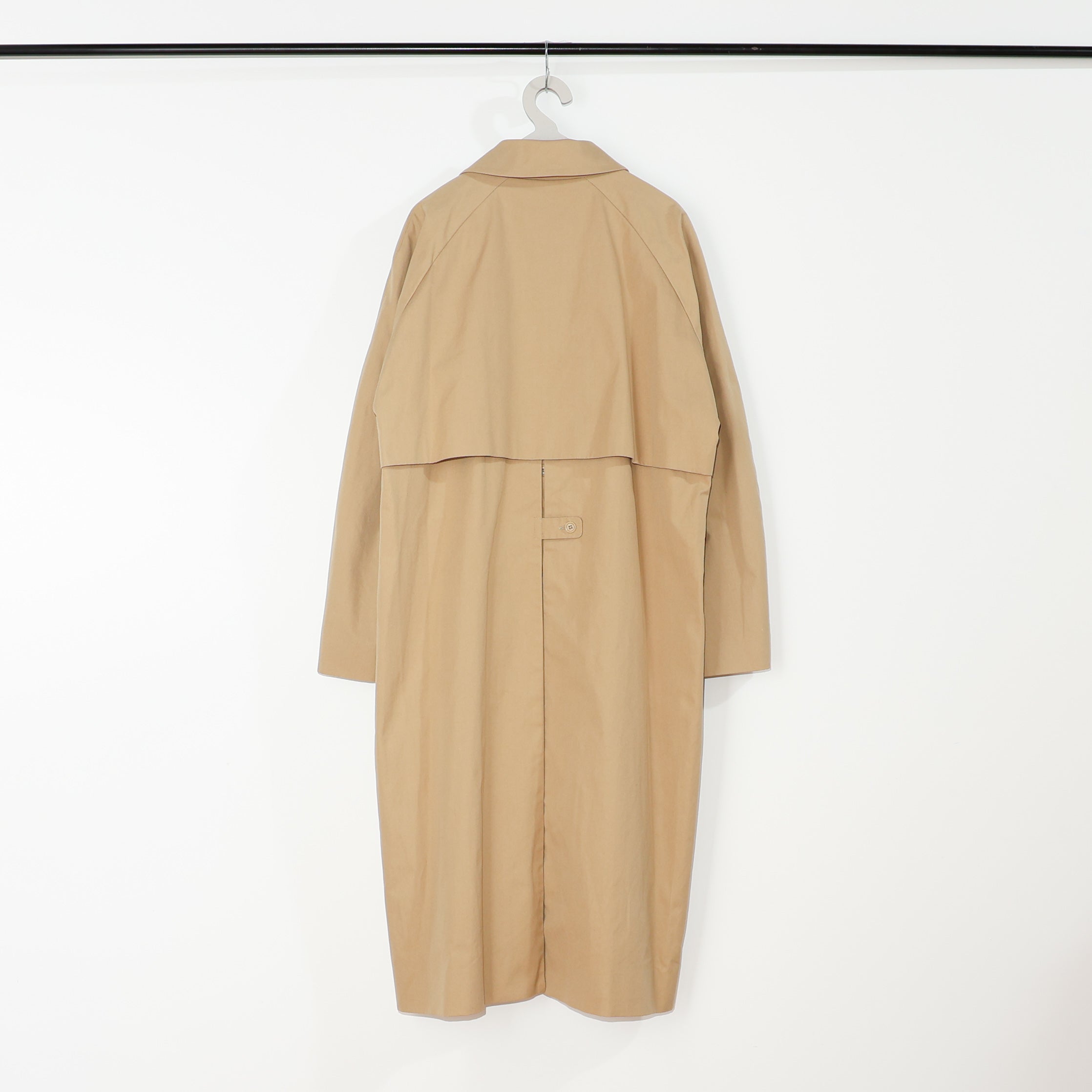 Brook Soutien Collar Coat ブラウン サイズ① T/W GABARDINE SOUTIEN COLLAR WAIST TIE AND WING LONG COAT(M