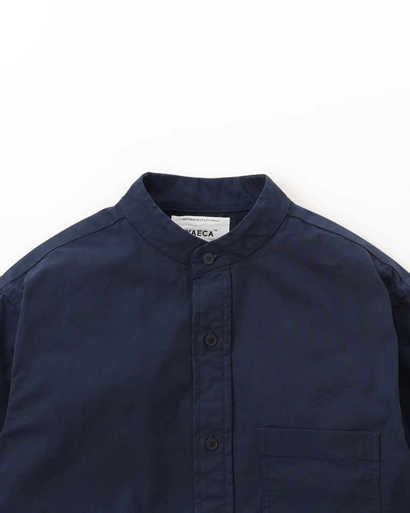 Oxford Stand-Up Collar Shirt