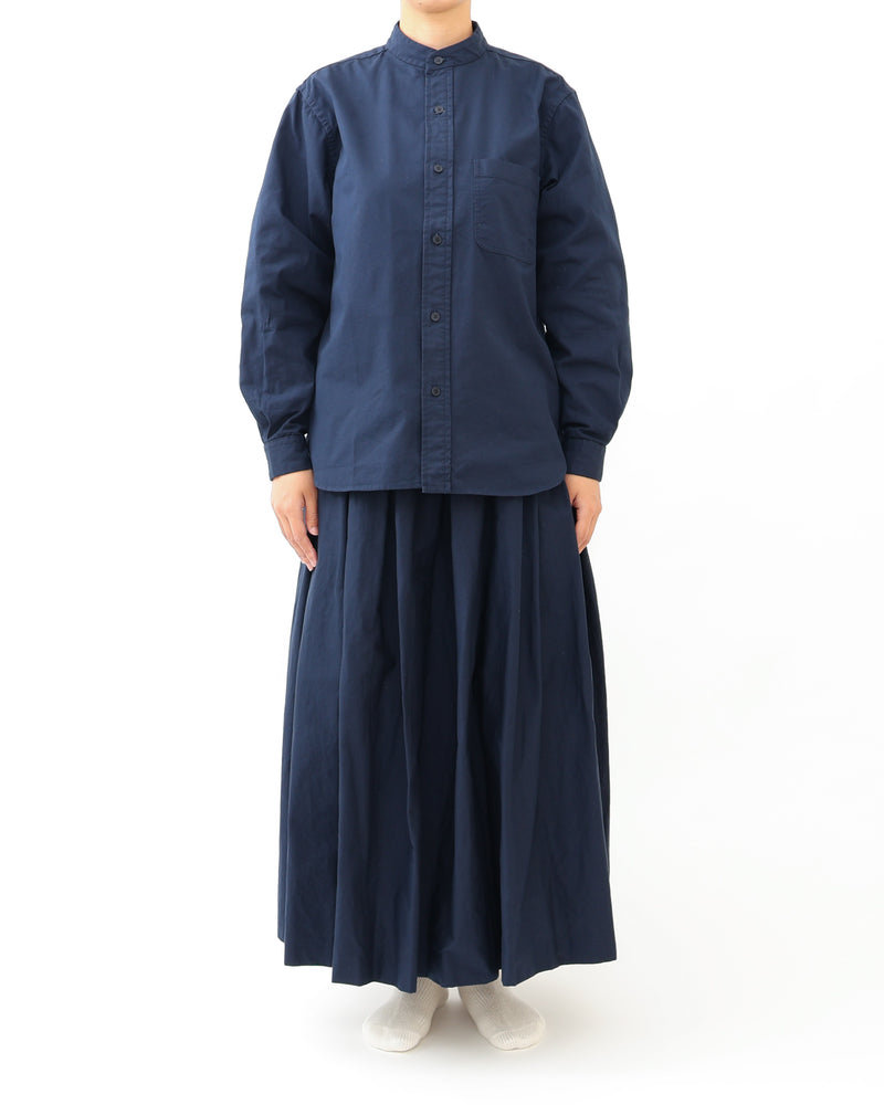 Oxford Stand-Up Collar Shirt