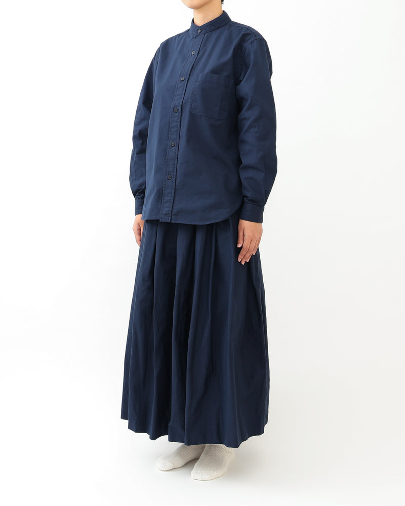 Oxford Stand-Up Collar Shirt