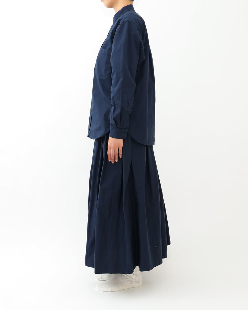Oxford Stand-Up Collar Shirt