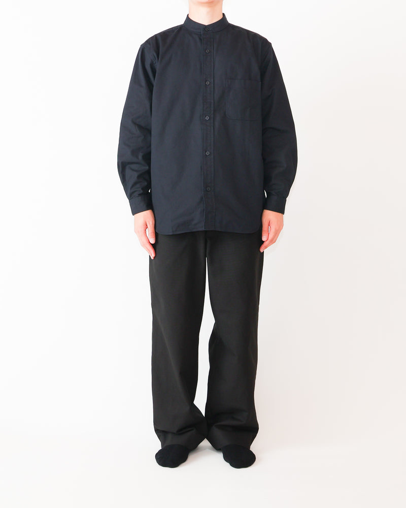 Oxford Stand-Up Collar Shirt