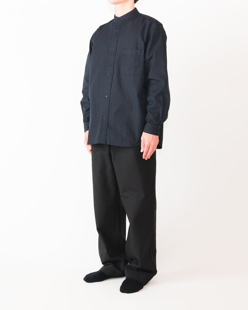 Oxford Stand-Up Collar Shirt