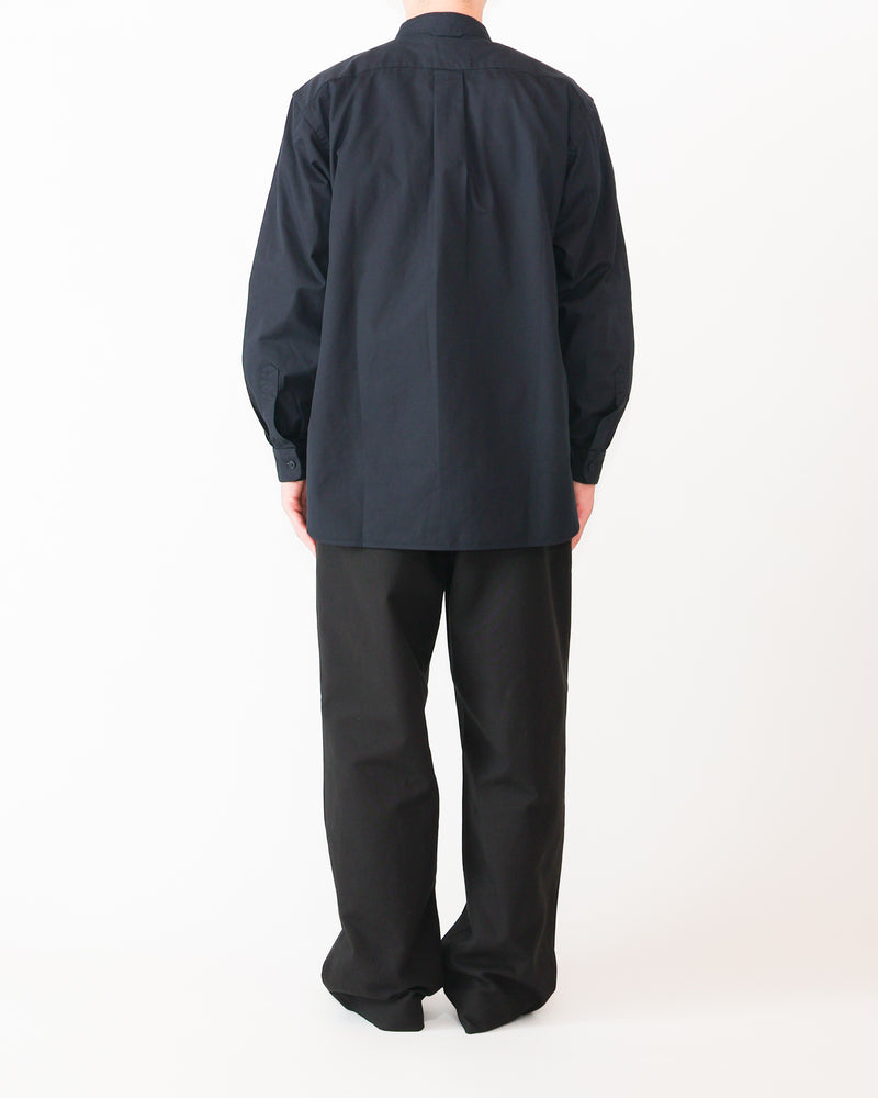 Oxford Stand-Up Collar Shirt