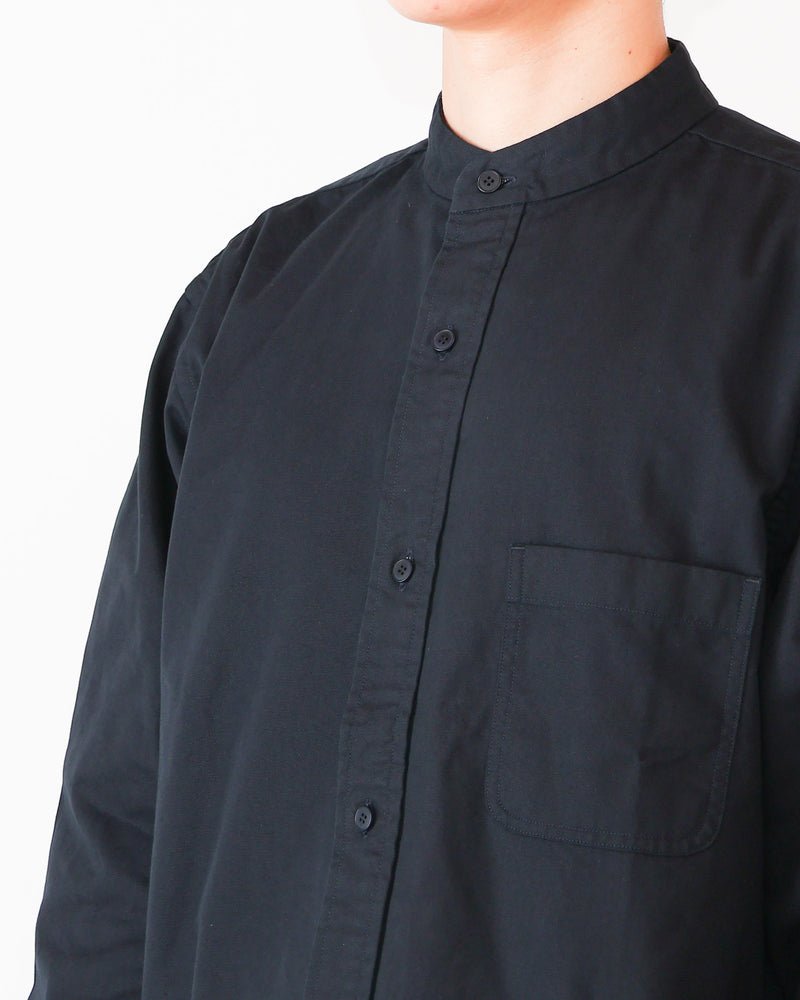 Oxford Stand-Up Collar Shirt