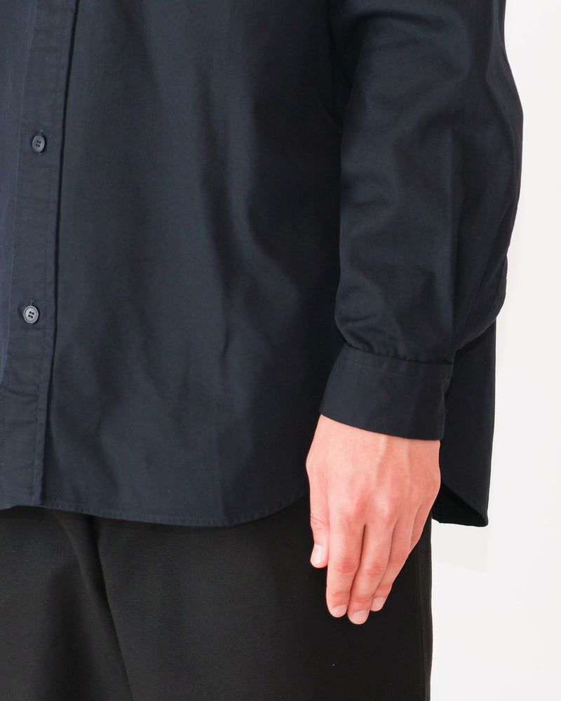 Oxford Stand-Up Collar Shirt