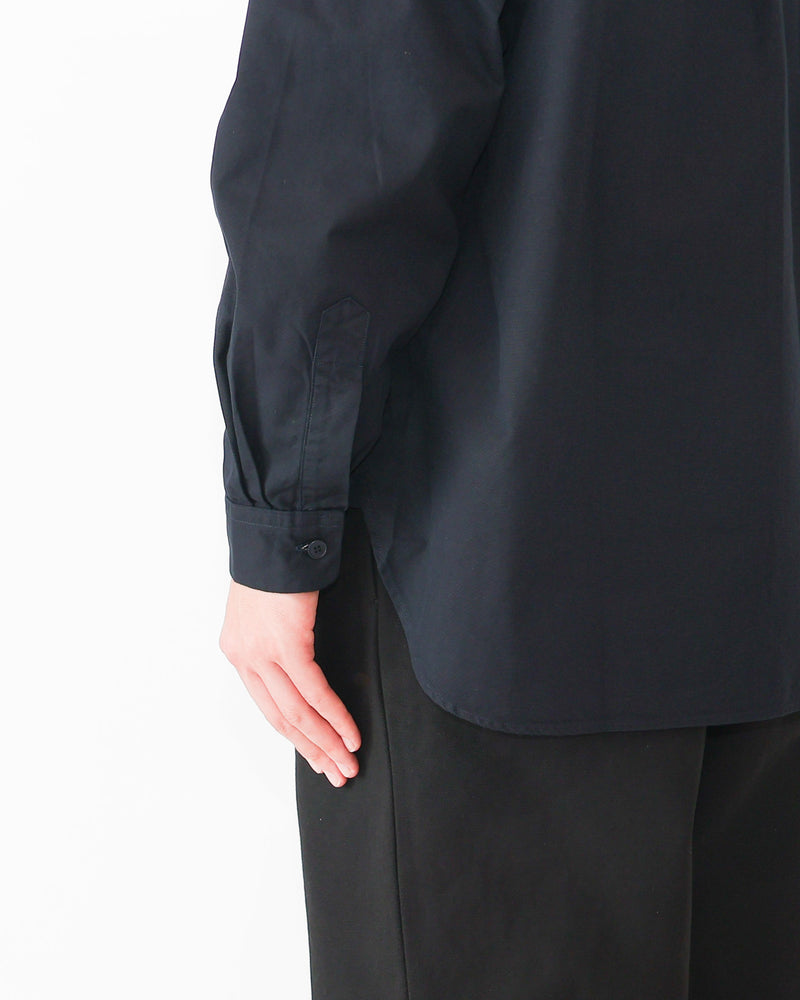 Oxford Stand-Up Collar Shirt