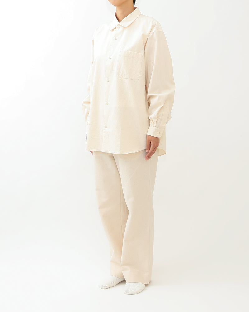 Oxford Button Shirt Wide