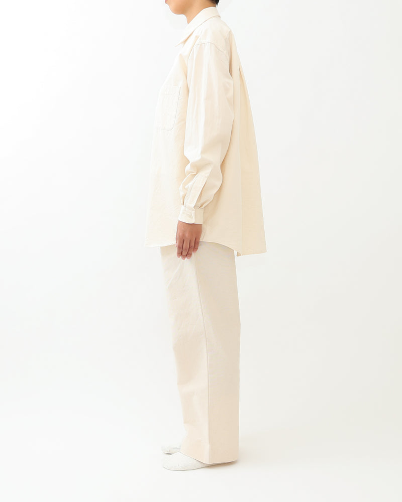 Oxford Button Shirt Wide