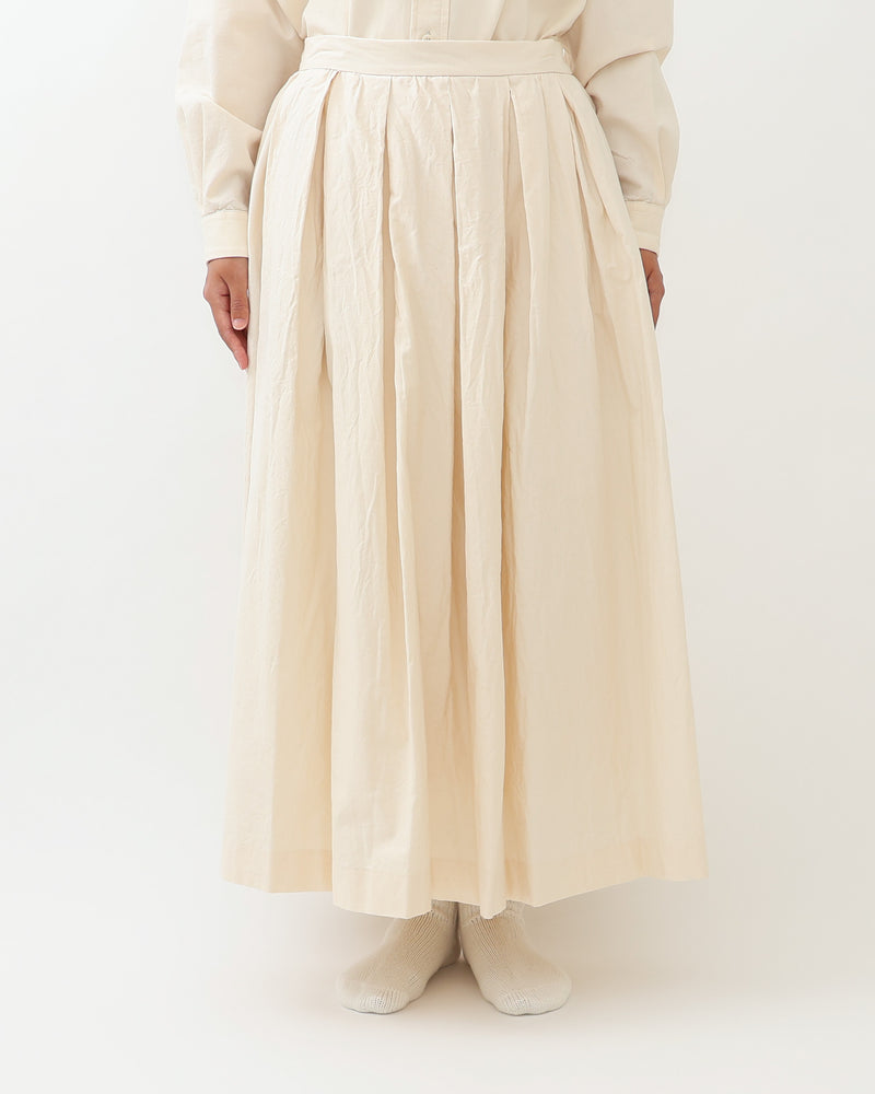 Oxford Tuck Gather Skirt