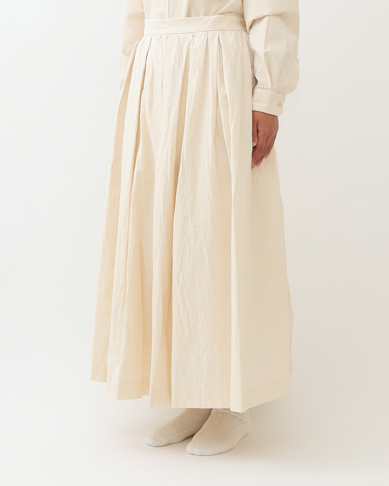 Oxford Tuck Gather Skirt