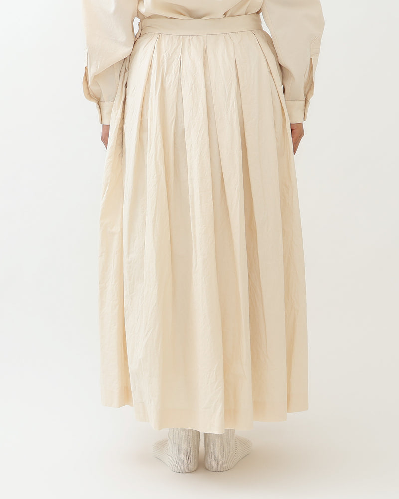 Oxford Tuck Gather Skirt