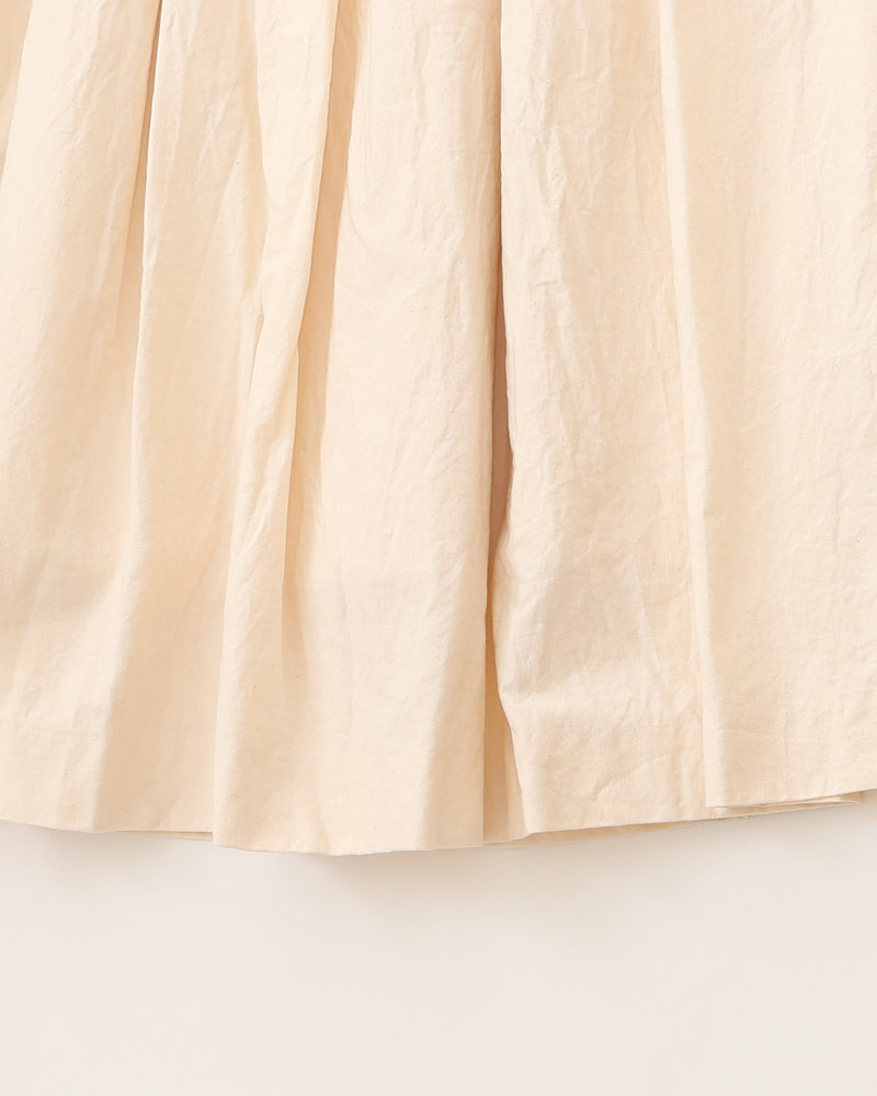 Oxford Tuck Gather Skirt