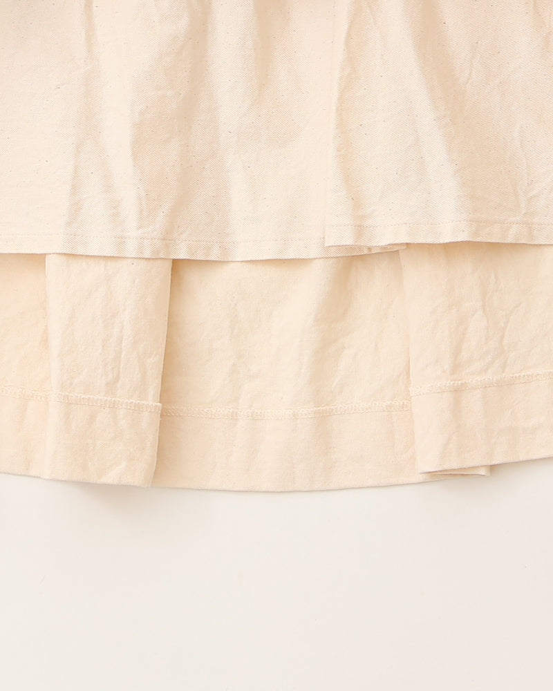 Oxford Tuck Gather Skirt