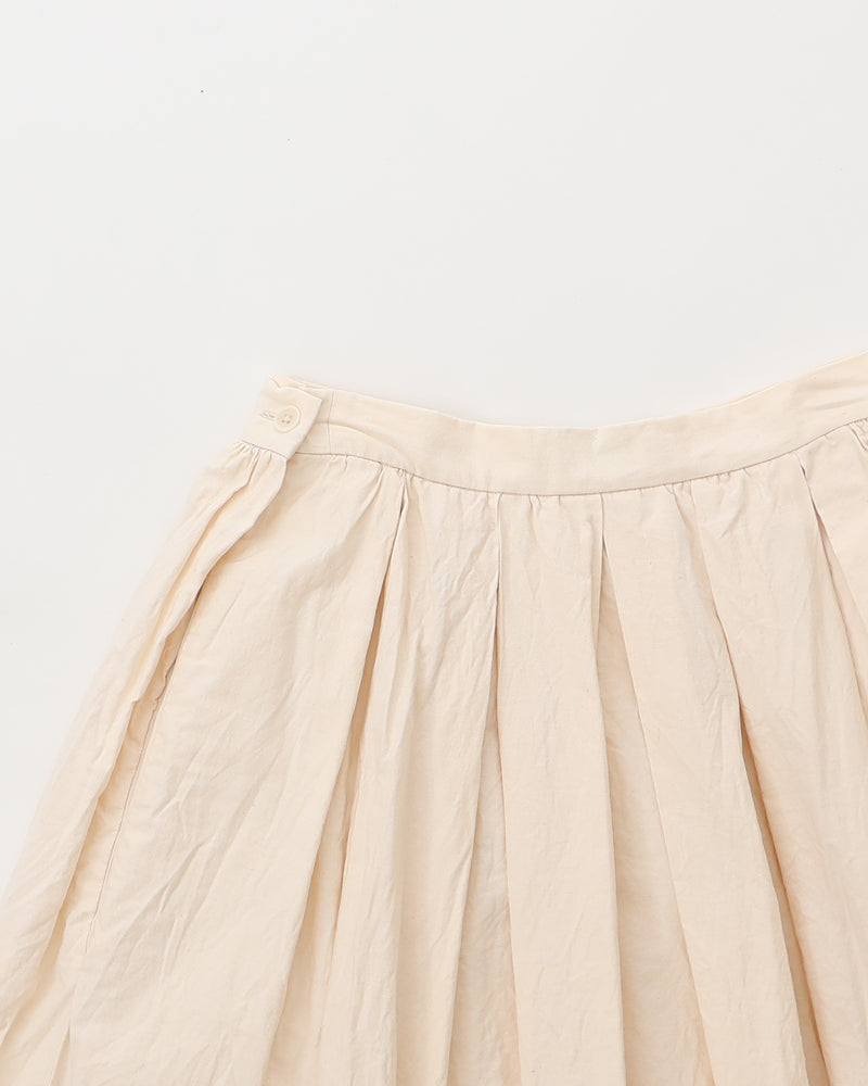 Oxford Tuck Gather Skirt