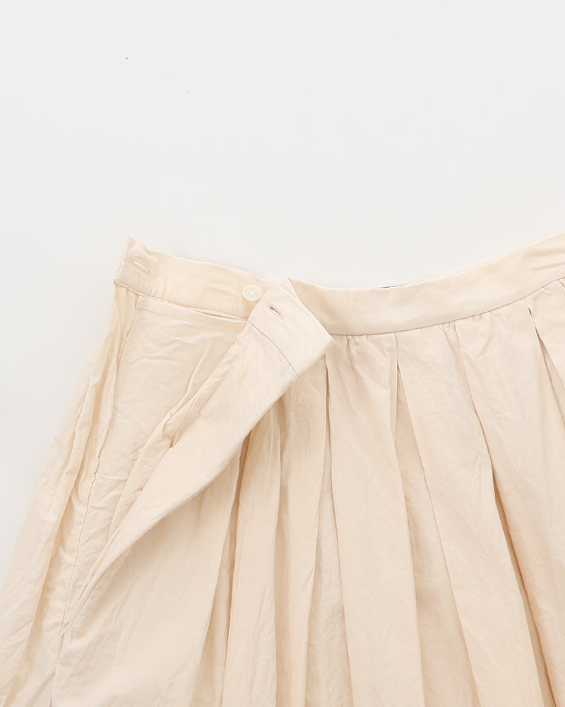 Oxford Tuck Gather Skirt