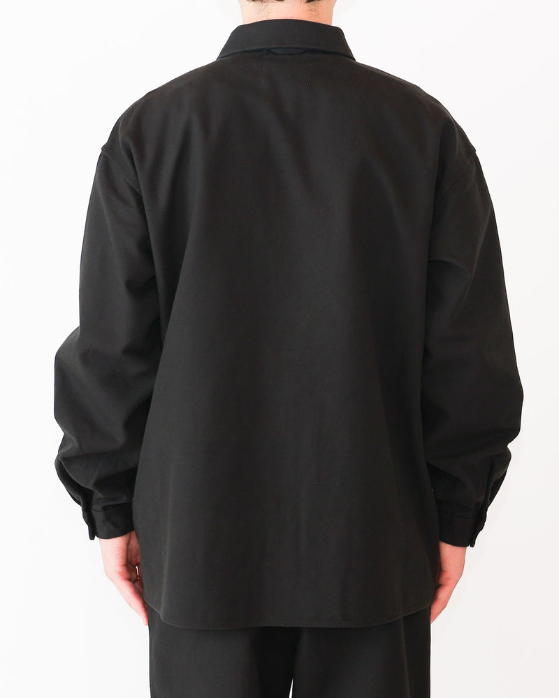 Cotton Duck Comfort Shirt Wide Square