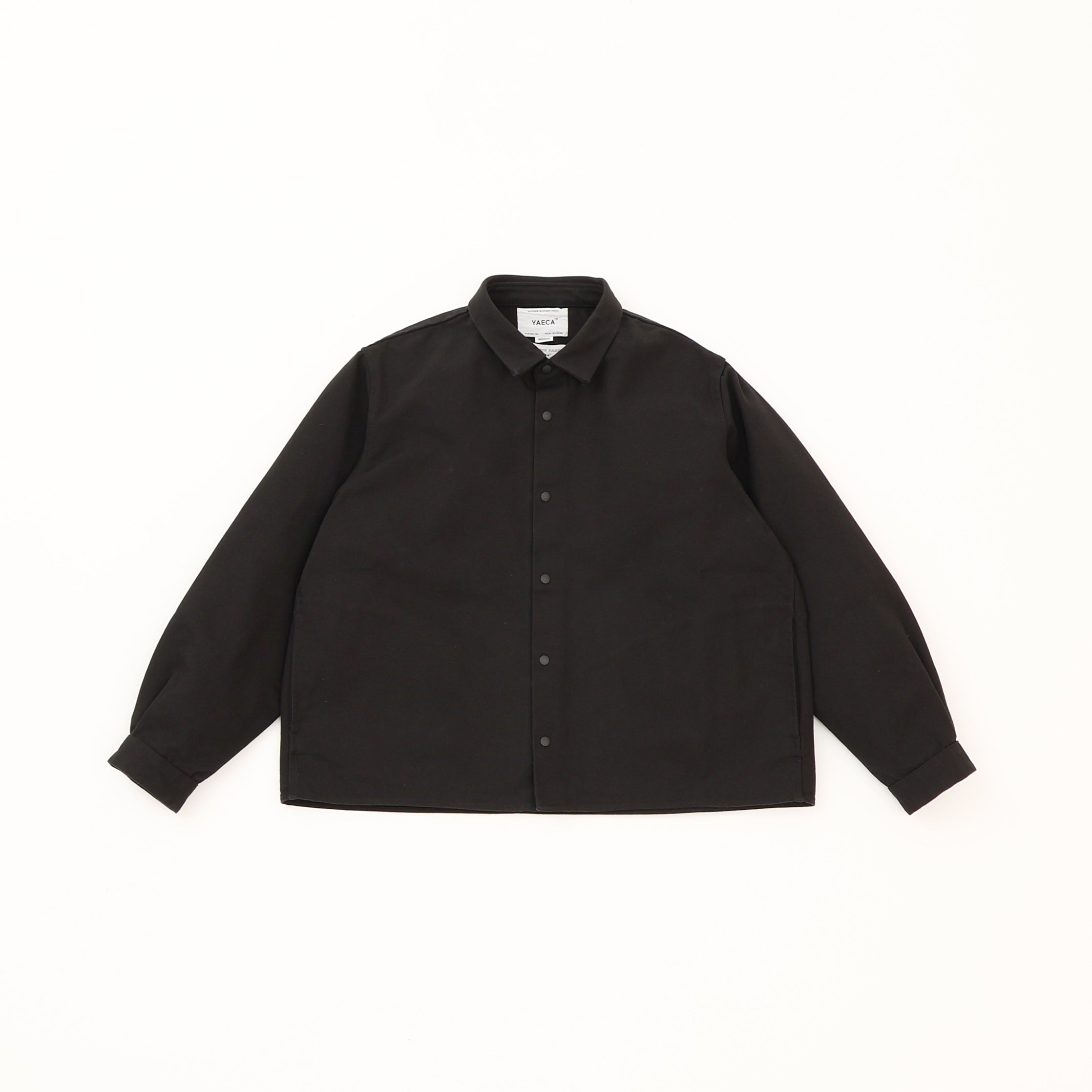 トップス YAECA COMFORT SHIRT EXTRA WIDE LOGWOOD YAECA (ヤエカ) COMFORT SHIRT EXTRA WIDE / コンフォートシャツ