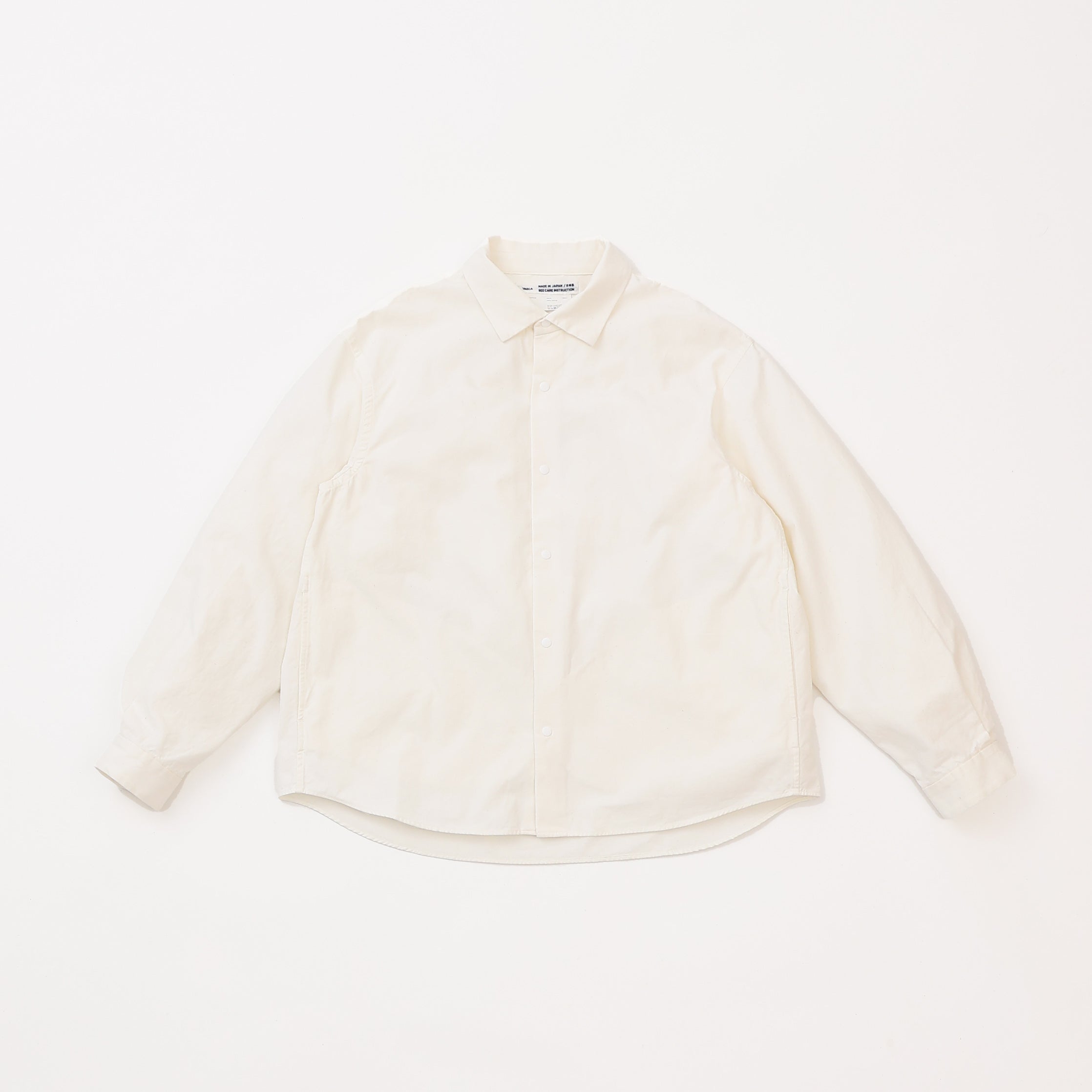 トップス YAECA COMFORT SHIRT EXTRA WIDE WHITE Comfort Shirt Extra Wide – YAECAYA