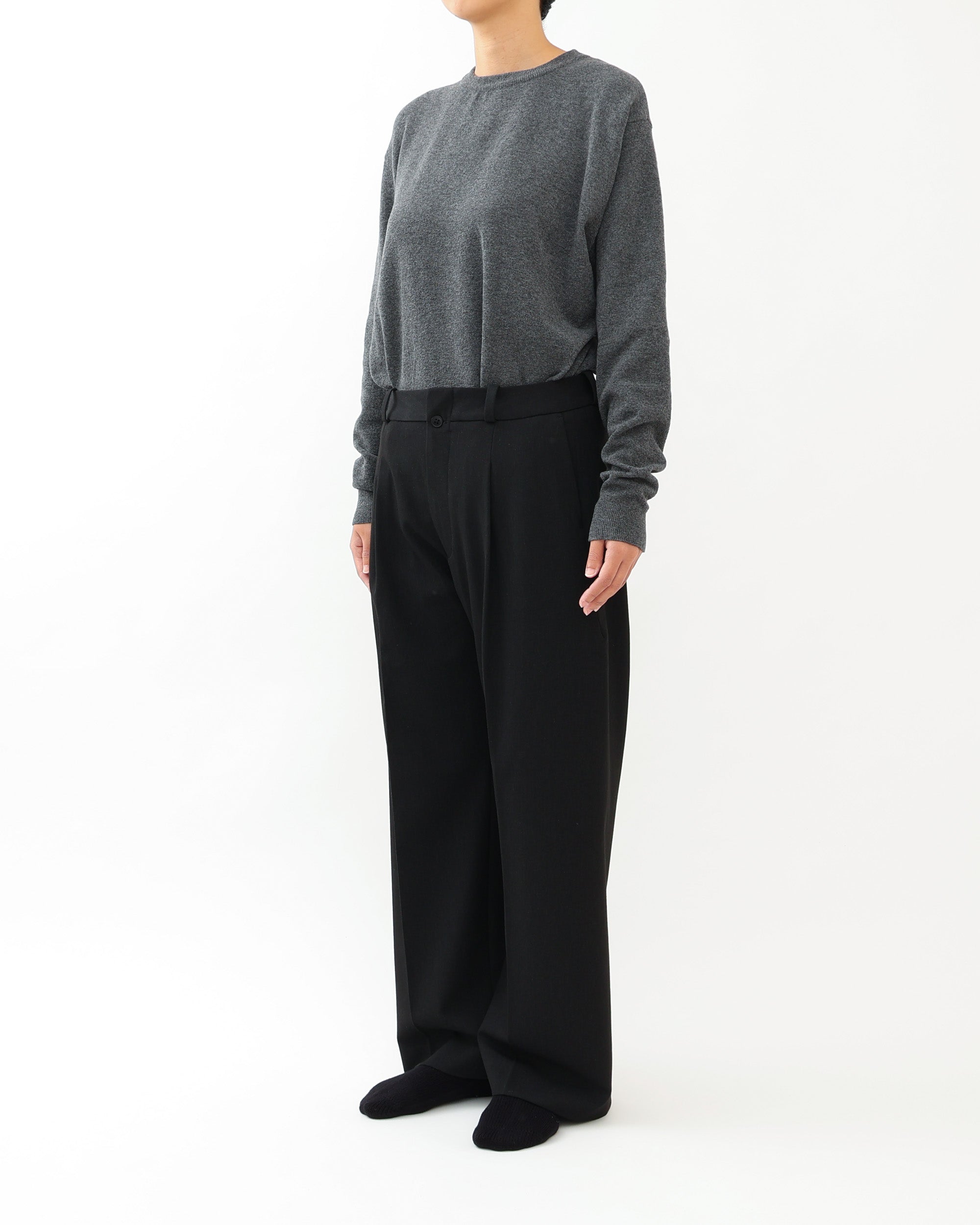 2-Way Tuck Wide Trousers – YAECAYA