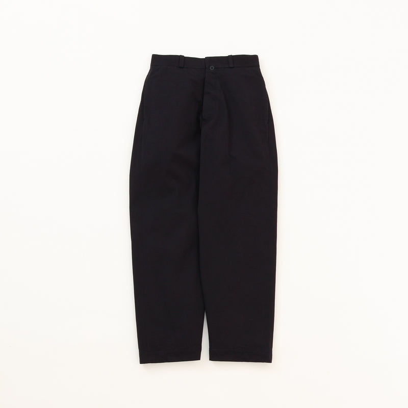 Chino Cloth Trousers Wide Straight