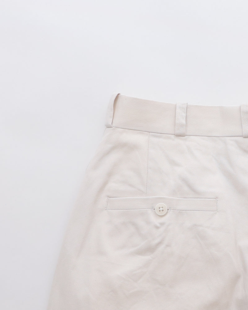 Chino Cloth Trousers Wide Straight