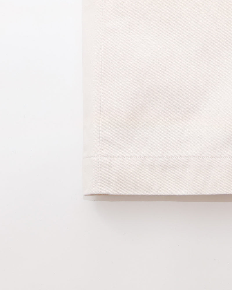 Chino Cloth Trousers Wide Straight