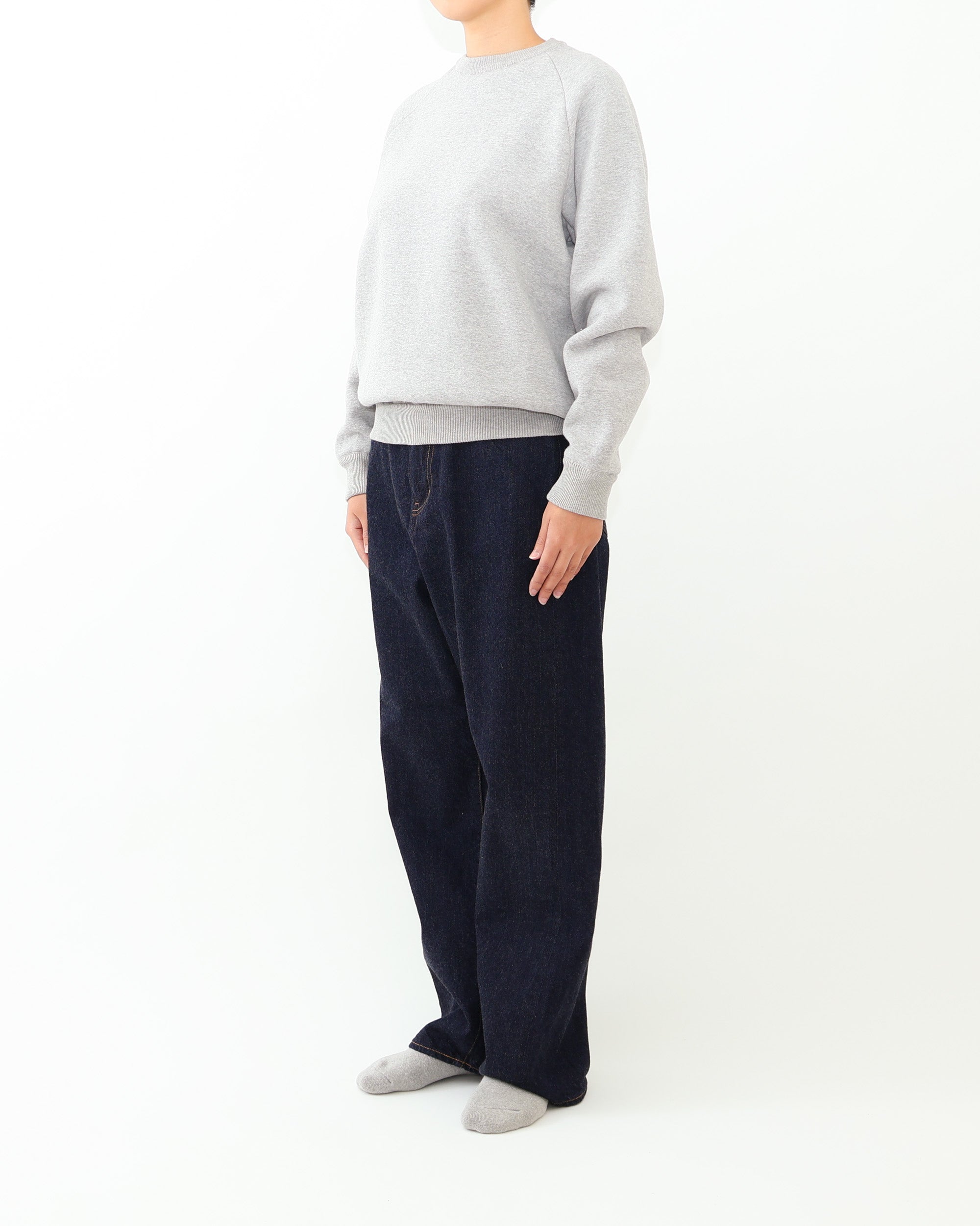 Brushed-Back Sweat Shirt – YAECAYA
