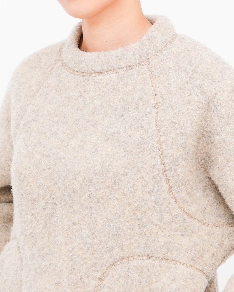 Wool Fleece Pullover
