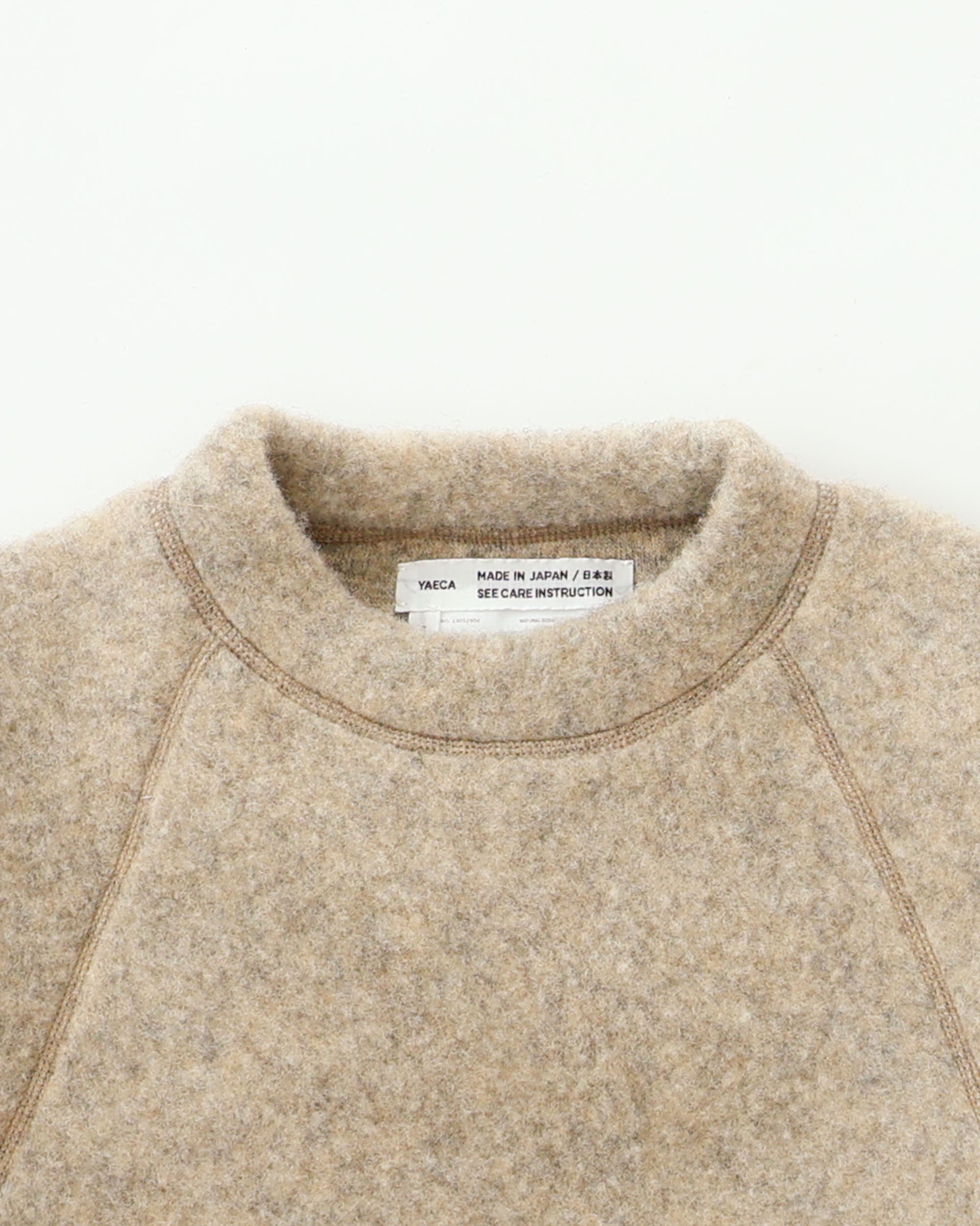 Wool Fleece Pullover – YAECAYA